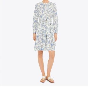 Tori Burch safari print cotton dress